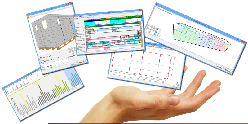 Programmes erp planning fabrication carton